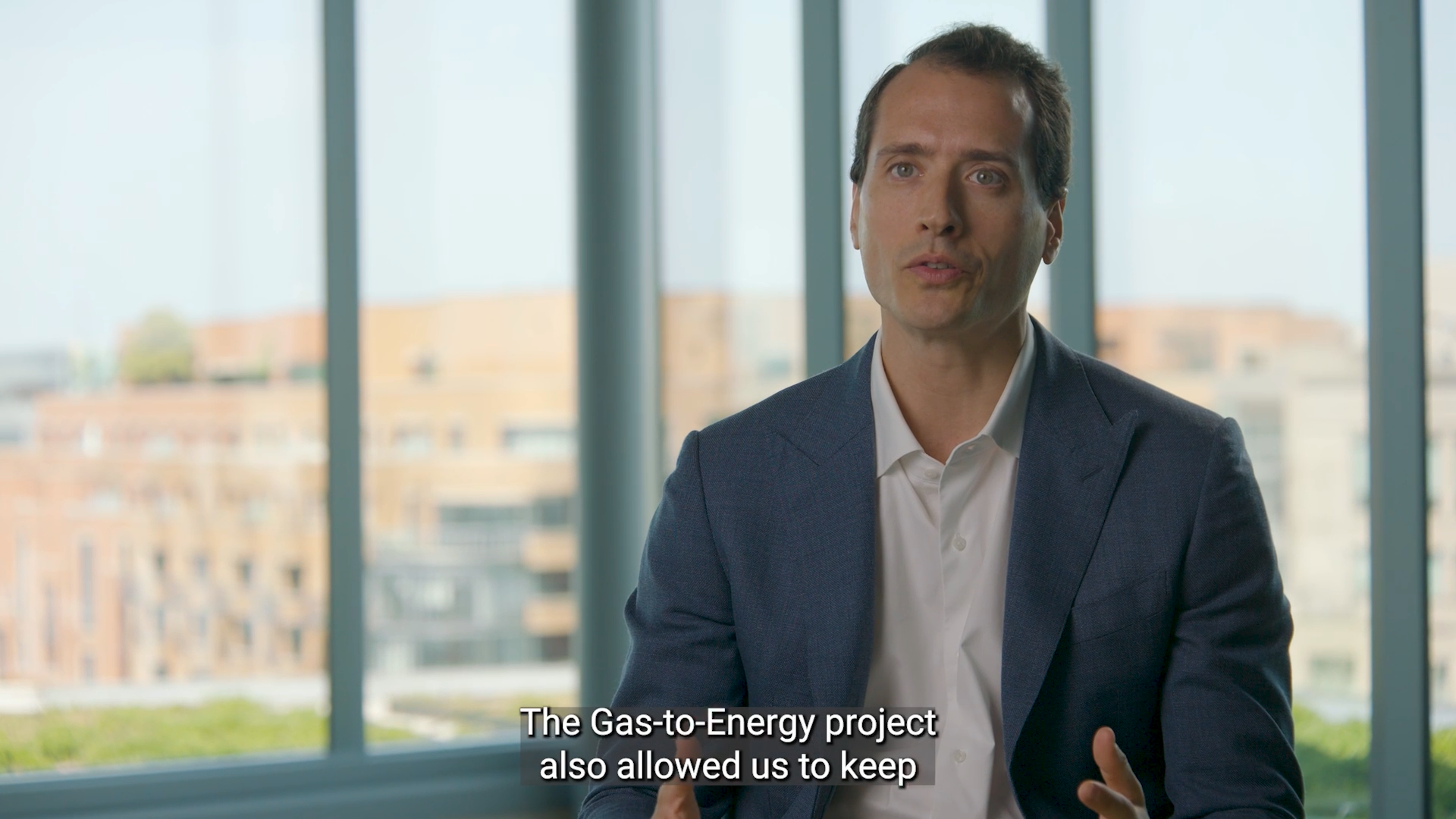 CH4 Systems Chairman Juan Bellosta discussing U.S. energy strategy alignment and Gas-to-Energy project infrastructure in South America.